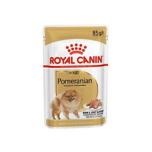 پوچ سگ بالغ پامرانین رویال کنین Royal Canin Adult Pomeranian وزن 85 گرم