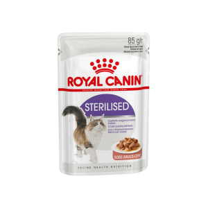 Untitled design - 2025-09-01T134235.067 پوچ گربه عقیم شده رویال کنین Royal Canin Sterilised وزن 85 گرم