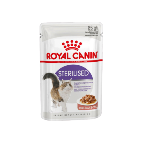 پوچ گربه عقیم شده رویال کنین Royal Canin Sterilised وزن 85 گرم