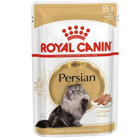 پوچ گربه پرشین بالغ رویال کنین 85 گرم