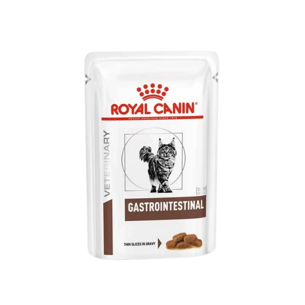 پوچ گربه رویال کنین مدل Gastrointestinal وزن 85 گرم