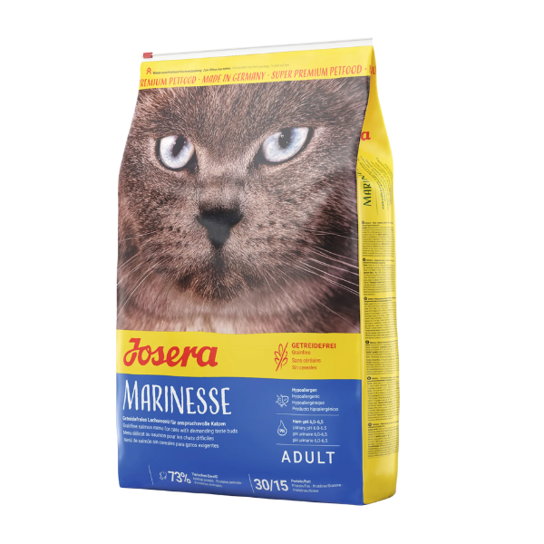 Untitled design - 2025-09-01T143921.224 غذای گربه هایپوآلرژیک جوسرا مارینس 2Josera Marinesse کیلوگرم