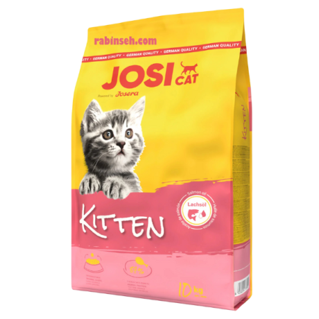 غذای خشک بچه گربه جوسی کت جوسرا طعم مرغ Josicat kitten وزن ۱۰ کیلوگرم