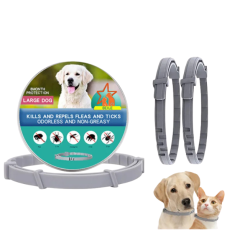 قلاده ضد کک و کنه، مخصوص سگ، بزرگ، 65 سانتیمتری، برند افکت وت