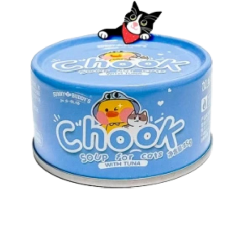 کنسرو گربه چوک طعم ماهی تن