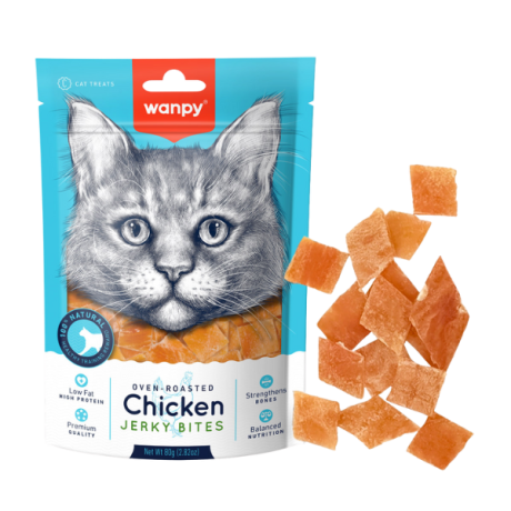 تشویقی گربه ونپی طعم مرغ ۳۰ گرم