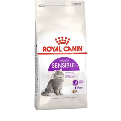 غذای خشک گربه رویال کنین مدل سنسیبل 2 کیلوگرم