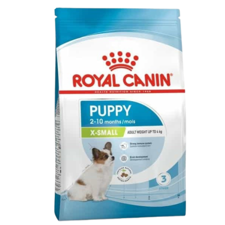 غذای خشک سگ رویال کنین مدل puppy x-small وزن 1.5 کیلوگرم