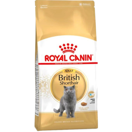 غذا خشک گربه رویال کنین مدل بریتیش ادلت وزن 2 کیلوگرم