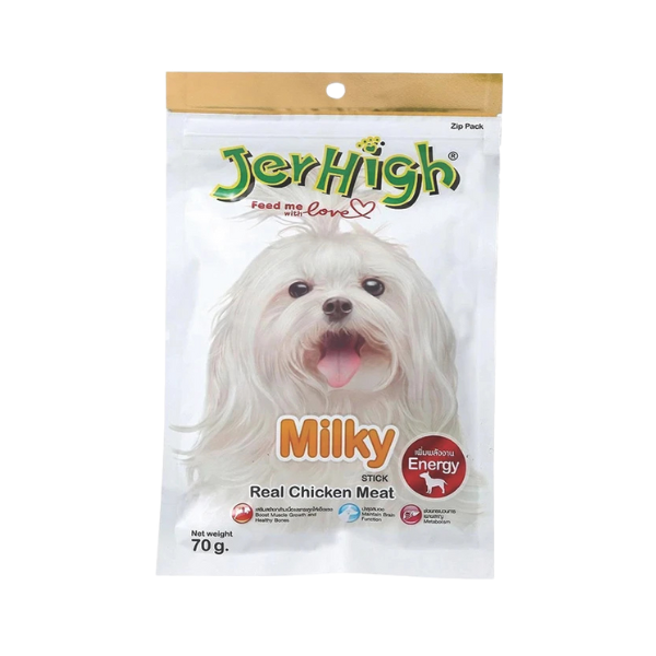 Untitled design - 2025-09-02T144140.718 تشویقی سگ جرهای مدل Chicken Milky وزن 70 گرم