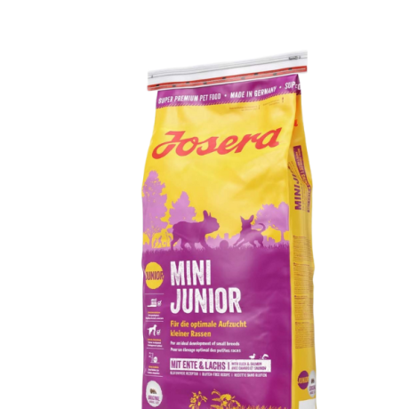 غذای خشک سگ جوسرا مدل مینی جونیور با طعم اردک و ماهی
