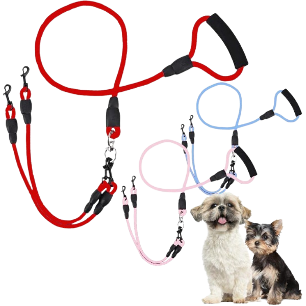 Untitled design - 2025-09-02T153446.644 بند قلاده دوسر تونیتو (استفاده همزمان برای دو سگ)