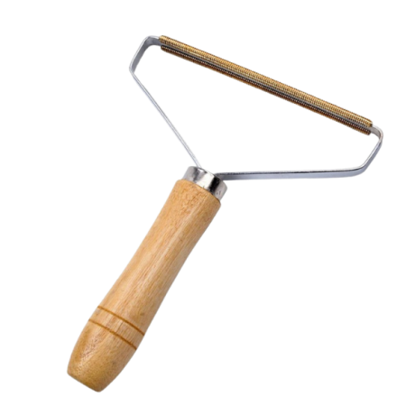 پرزگیر لباس مدل دسته چوبی