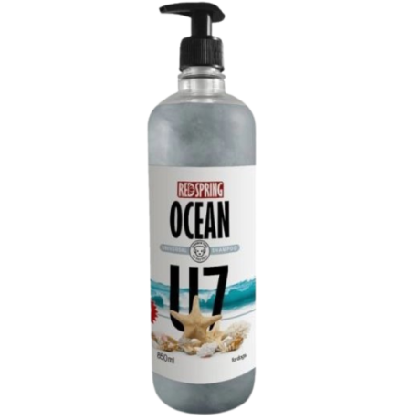 شامپو مخصوص سگ رد اسپرینگ مدل U7 با رایحه اوشن حجم 850 میلی لیتر