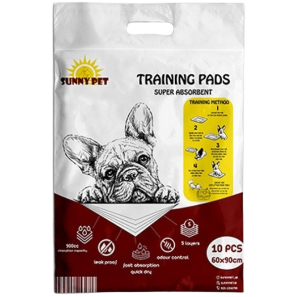 پد زیرانداز بهداشتی سگ و گربه سانی پت 10 عددی