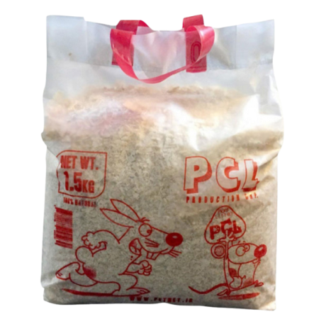 پوشال بستر جوندگان پی سی ال مدل PCL وزن 1.5 کیلوگرم