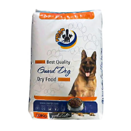 غذای خشک سگ بالغ نژاد بزرگ گارد فیدار Fidar Maxi Adult Gaurd وزن 20 کیلوگرم