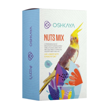غذای خشک عروس هلندی اوشکایا مدل Nuts Mix وزن 1 کیلوگرم