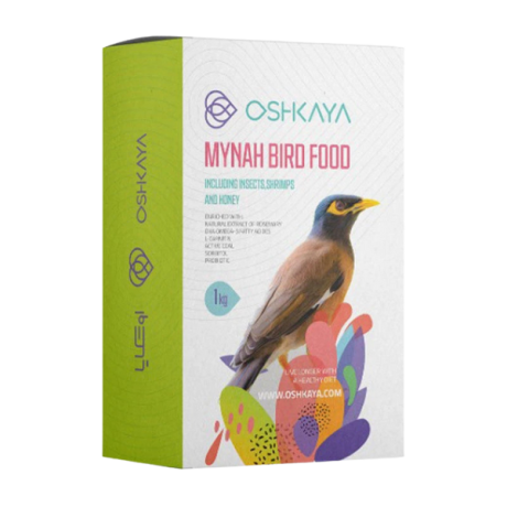 غذای مرغ مینا مدل اوشکایا وزن یک کیلوگرم