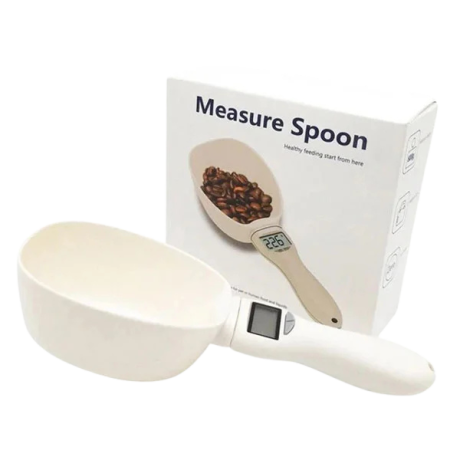 پیمانه ترازو دیجیتال غذای خشک سگ و گربه