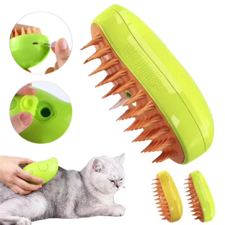 برس بخار سرد شستشو و ماساژور ضد قارچ گربه و سگ GrooBrush