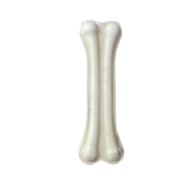 Untitled design - 2025-09-02T195008.719 تشویقی سگ استخوان سفید فلورایدی سایز 15 سانتی متر
