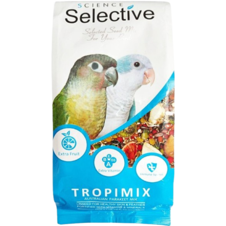 غذای مخلوط طوطی سلکتیو 1 کیلویی