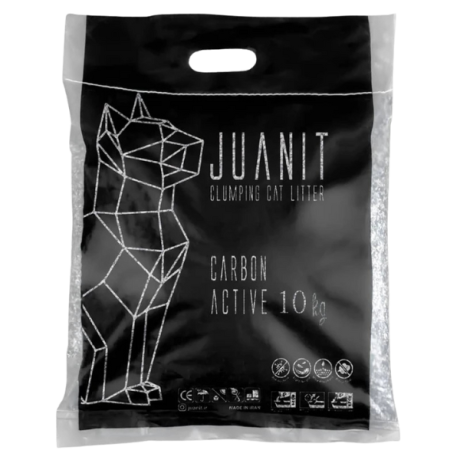 خاک بستر گربه ژوانیت مدل کربن اکتیو وزن 10 کیلوگرم
