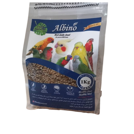 دانه مخلوط روزانه (ارزن-کتان) آلبینو