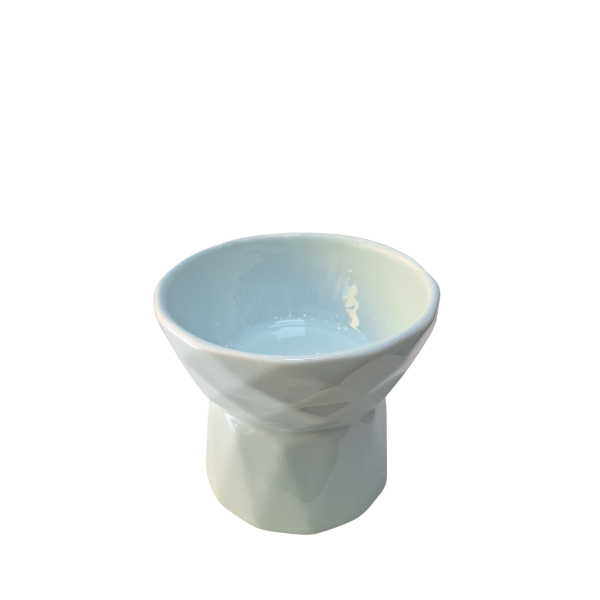 ظرف آب و غذا سرامیکی پایه دار بزرگ