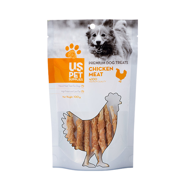 Untitled design - 2025-09-03T161834.701 تشویقی سگ یو اس پت مدل کرانچی مدادی دور گوشت طعم مرغ وزن 100 گرم