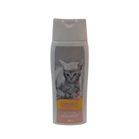 شامپو مخصوص بچه گربه یو اس پت-250 میلی لیتر