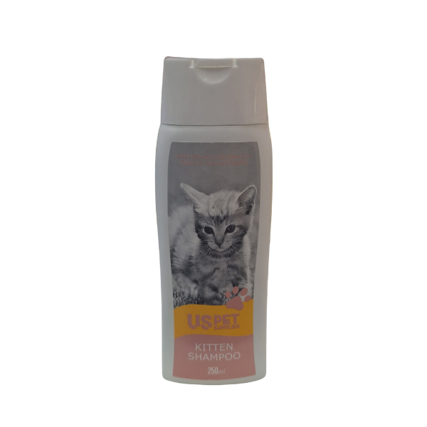 شامپو مخصوص بچه گربه یو اس پت-250 میلی لیتر