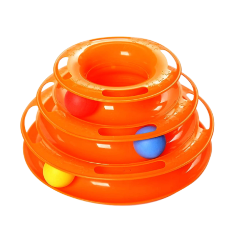 اسباب بازی سه طبقه توپ‌دار