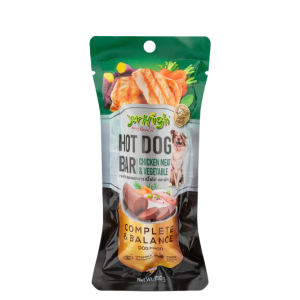 Untitled design (21) تشویقی سوسیس هات داگ جرهای با طعم مرغ و سبزیجات