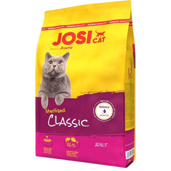 غذای خشک گربه عقیم شده جوسرا کلاسیک Josera Josi Cat Classic