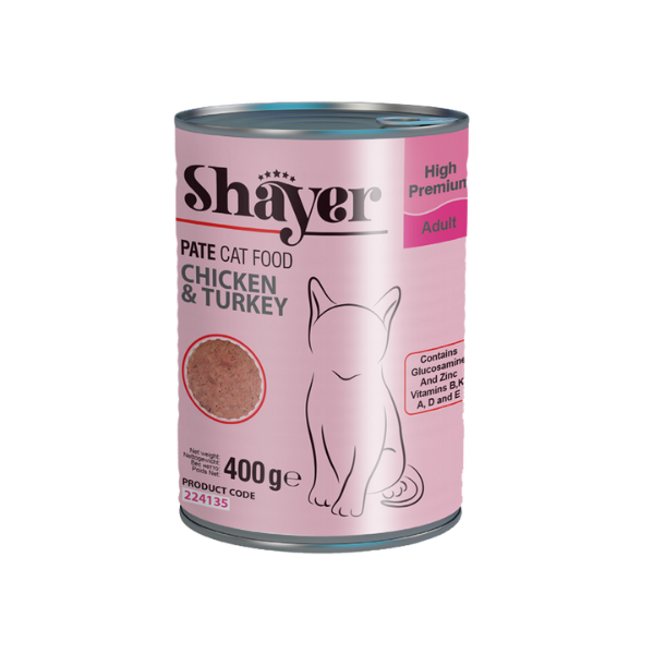 Untitled design (32) کنسرو مرغ و بوقلمون گربه شایرذ