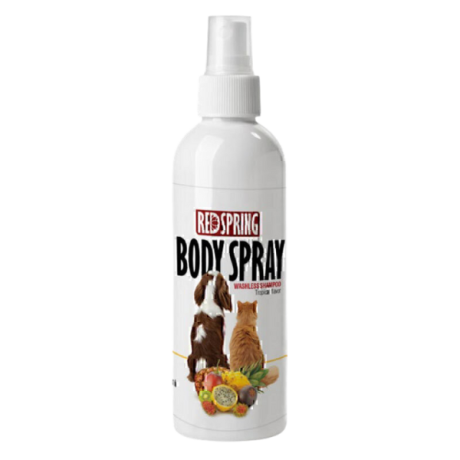 اسپری ضد عفونی بدن سگ و گربه رد اسپرینگ با رایحه استوایی 150 میل