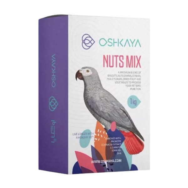 غذای پرنده طوطی های بزرگ مدل اوشکایا