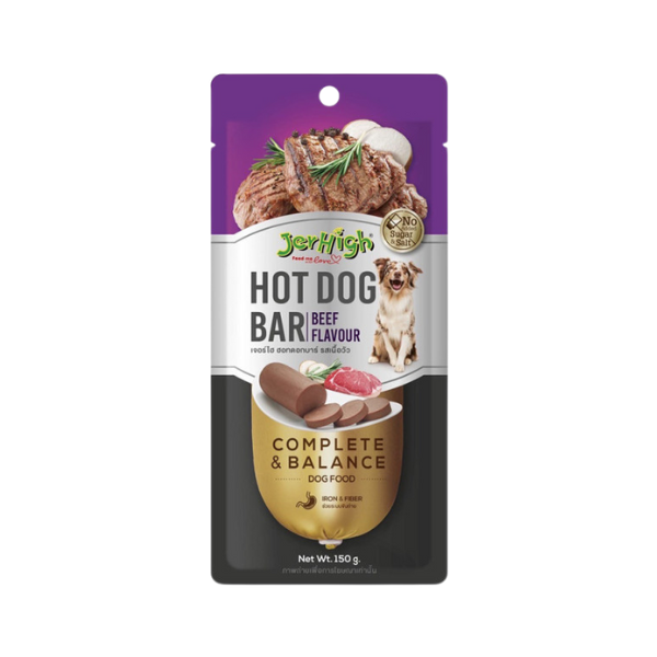 تشویقی سوسیس هات داگ جرهای با طعم گوشت-150 گرمی