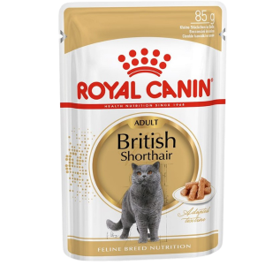 پوچ گربه بریتیش رویال کنین 85 گرم