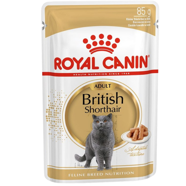 پوچ گربه بریتیش رویال کنین 85 گرم
