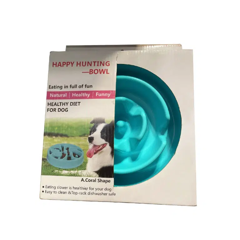 ظرف آرام خوری، مخصوص سگ، طرح گل، هپی هانتینگ