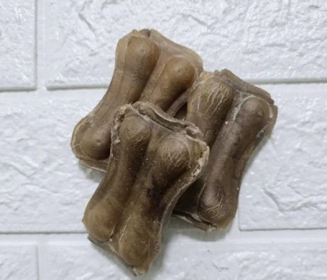 تشویقی سگ استخوان ژلاتینی دنتال 7 سانت(هر عدد-فله)