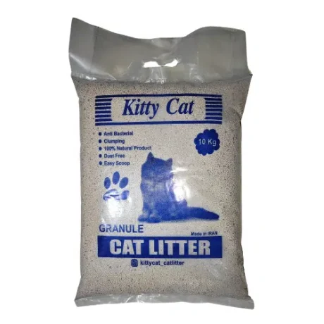 خاک گربه کیتی کت مدل کربن دار پریمیوم بسته 10 کیلویی