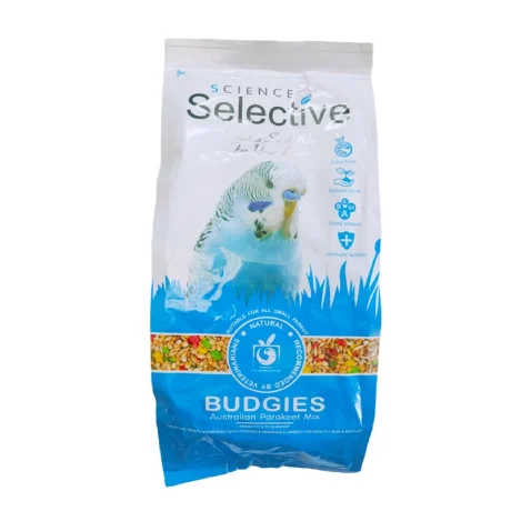 غذای مرغ عشق سلکتیو مدل BUDGIES وزن 1 کیلوگرم