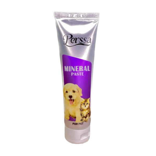 Untitled design (10) خمیر مینرال سگ و گربه پرسا مدل Mineral وزن 100